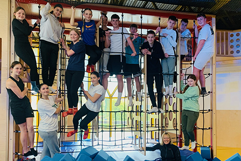 Ausbildungsfahrt zum Sporthelfer: Gymnasium Lechenich und Max-Ernst-Gymnasium in Aktion